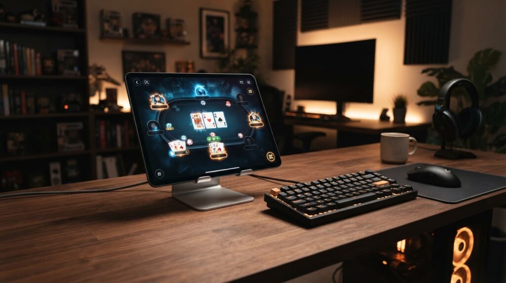 Bí Quyết Chơi Casino Trực Tuyến An Toàn Cho Game Thủ Giao diện trải nghiệm giải trí số hiện đại trên thiết bị thông minh